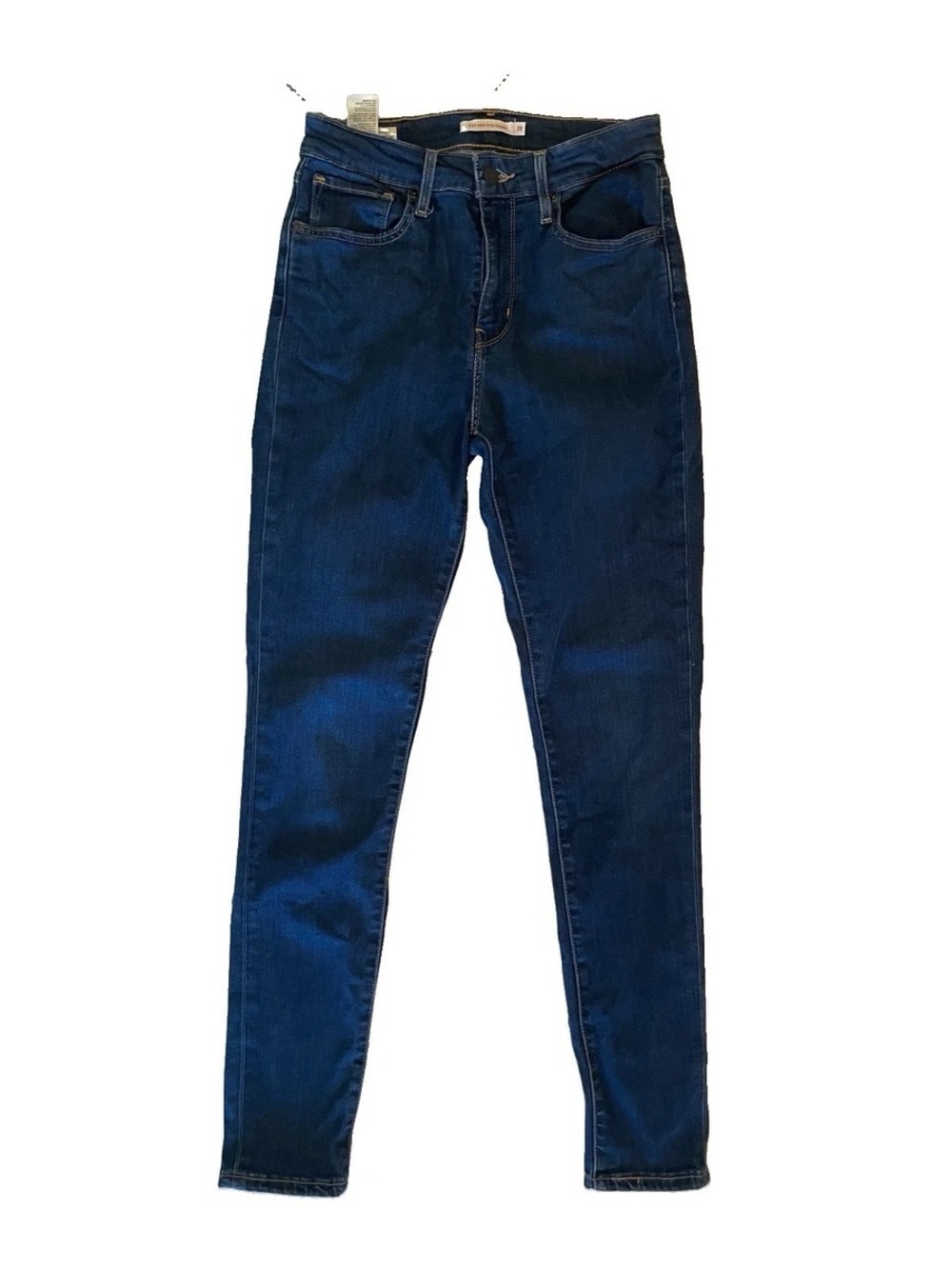 Dark Blue Women's High-Rise Skinny Jeans
